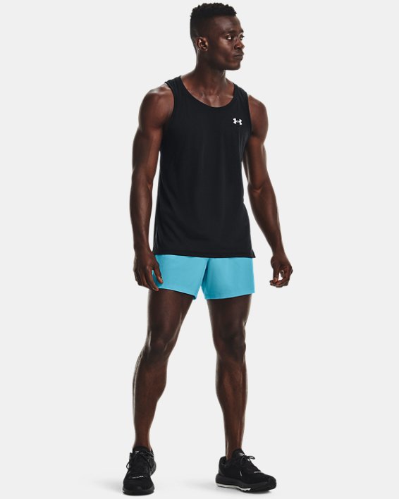 Men's UA Speedpocket 5" Shorts, Blue, pdpMainDesktop image number 3
